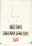 Mauritanie - Collection Vendue Page Par Page - Timbres Neufs * / Oblitérés - B/TB - Unused Stamps
