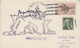 Alaska Point Barrow Card "Chamber Of Commerce" Ca Barrow 3 FEB 1964 (RD210) - Scientific Stations & Arctic Drifting Stations