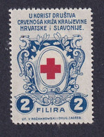 Croatia Poster Stamp Vignette  RED CROSS - Erinnofilia