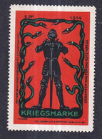 GermanyPoster Stamp Vignette  RED CROSS - Erinnofilia