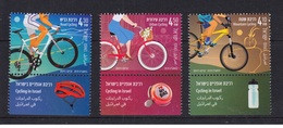 Israel 2019 - Cycling In Israel Stamp Set Mnh - Años Completos