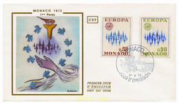 23677 MNH MONACO 1972 EUROPA CEPT. COMUNICACIONES - Andere & Zonder Classificatie