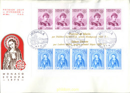 23739 MNH MONACO 1975 EUROPA CEPT. PINTURAS - Otros & Sin Clasificación