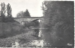 CPSM ST-Germain-Lembron Le Pont Sur La Couze - Saint Germain Lembron