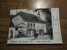 CPSM LIEPVRE Restaurant Au Tonneau D'Or ( RENAULT Dauphine ) - Lièpvre