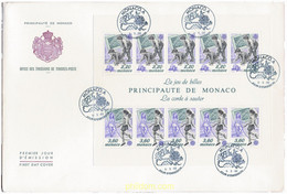 24199 MNH MONACO 1989 EUROPA CEPT. JUEGOS INFANTILES - Autres & Non Classés