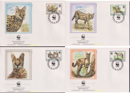 22967 MNH BURUNDI 1992 SERVAL - Unused Stamps