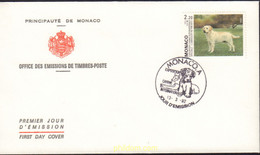 401239 MNH MONACO 1992 EXPOSICION CANINA INTERNACIONAL - Sonstige & Ohne Zuordnung