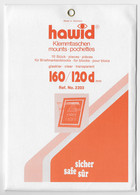 Hawid Klemstroken 160 / 120 D Klaar Transparant Mounts Pochettes 160/120d 10x 65gr - Bandes Cristal