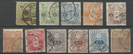 Japon     N° 128 à 132 ; 134 ; 135 Et 140 à 142     Oblitérés  B/TB  Voir Scans  Soldé ! ! ! - Used Stamps