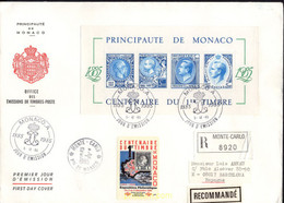 408948 MNH MONACO 1985 CENTENARIO DEL PRIMER SELLO DE MONACO - Otros & Sin Clasificación