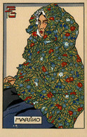 Femme De Marseille Portant Le Ramoneur , Marsiho * CPA Illustrateur GEO FOURRIER Géo Fourrier * Coiffe Costume - Unclassified