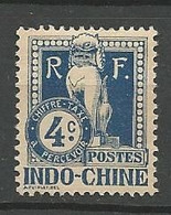 INDOCHINE TAXE N° 6 NEUF** SANS  CHARNIERE / MNH - Strafport