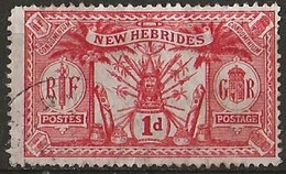 Timbres Nouvelles Hébrides Yvert N° 50 - Used Stamps