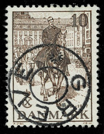 Denmark Dänemark Removed Star Canc. Ausgeschliffen Sternstempel GREVE - Used Stamps