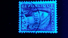 1960 N° 1263  OBLITERE  DEPLACER COULEUR  ( SCANNE 3 PAS A VENDRE - Oblitérés