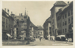 Switzerland Postcard Schoffhausen Fronwagplatz - Hausen Am Albis 