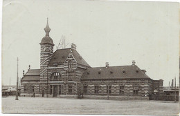 - 2765 - SCHAERBEEK  Photo Carte La Gare Voyagé De Virton Vers Marche - Schaerbeek - Schaarbeek