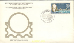 407945 MNH MONACO 1980 75 ANIVERSARIO DE LA FUNDACION DEL ROTARY INTERNACIONAL EN CHICAGO - Otros & Sin Clasificación