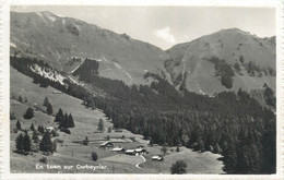 Switzerland Postcard En Luan Sur Corbeyrier Mountain Side Village 1942 - Corbeyrier