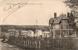 Membach  Vue De La Gare Et Chateau De La Foret Voyagé En 1906 - Baelen