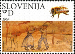 192622 MNH ESLOVENIA 2006 ARTE POPULAR - Spiders