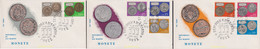 445384 MNH SAN MARINO 1972 MONEDAS - Used Stamps