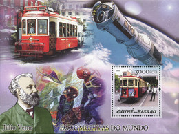 192218 MNH GUINEA BISSAU 2005 LOCOMOTORAS DEL MUNDO - Ecrivains