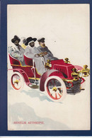 CPA Ethiopie Non Circulé  Satirique Caricature Menelik Voiture Automobile - Äthiopien