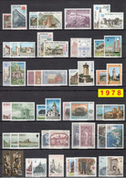 Europa CEPT 1978 Annata COMPLETA 65 Fbolli Nuovi **/MNH - Full Years