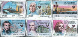 126529 MNH SAN MARINO 2003 300 ANIVERSARIO DE SAN PETERSBURGO - Gebruikt