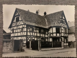 CPSM OTTMARSHEIM 68 Maison Alsacienne - Ottmarsheim