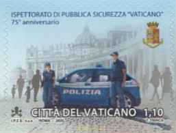 645623 MNH VATICANO 2020 75 ANIVERSARIO DE LA SEGURIDAD PUBLICA DEL VATICANO - Gebruikt