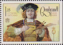 689459 MNH VATICANO 2020 350 ANIVERSARIO DE LA MUERTE DE REMBRANDT VAN RIJN - Used Stamps