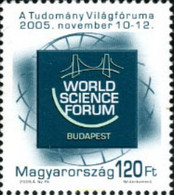 198009 MNH HUNGRIA 2005 FORUM MUNDIAL DE LAS CIENCIAS - Used Stamps