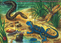 74817 MNH AZERBAIYAN 2000 REPTILES DE AZERBAIYAN - Spiders