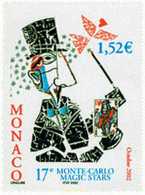 100476 MNH MONACO 2002 MONTECARLO MAGIC STARS - Sonstige & Ohne Zuordnung