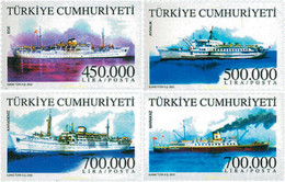 113648 MNH TURQUIA 2002 BARCOS DE COMERCIO TURCOS - Colecciones & Series