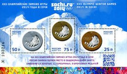 325088 MNH RUSIA 2014 22 JUEGOS OLIMPICOS DE INVIERNO SOCHI 2014 - Inverno 2014: Sotchi