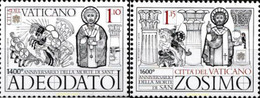 606254 MNH VATICANO 2018 PAPAS SANTOS - Used Stamps