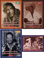 69501 MNH POLINESIA FRANCESA 2001 CELEBRIDADES DE LA CANCION POLINESIA - Usados