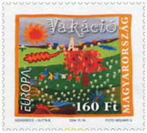 146475 MNH HUNGRIA 2004 EUROPA CEPT. VACACIONES - Usado