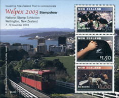 136633 MNH NUEVA ZELANDA 2003 WELPEX 2003. EXPOSICION FILATELICA NACIONAL - Variedades Y Curiosidades