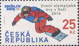 313633 MNH CHEQUIA 2014 22 JUEGOS OLIMPICOS DE INVIERNO SOCHI 2014 - Winter 2014: Sotschi