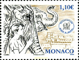 326172 MNH MONACO 2014 ELEFANTE - Other & Unclassified