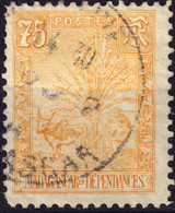 MADAGASCAR - 1903 - Yv.74 Type Ravenala 75c Jaune-orange Obl.° - Voir Scans (c.42€) - Used Stamps