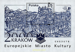 60601 MNH POLONIA 2000 CRACOVIA. CIUDAD EUROPEA DE LA CULTURA - Non Classés