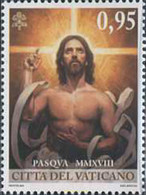 606116 MNH VATICANO 2018 PASCUA - Used Stamps