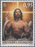 606116 MNH VATICANO 2018 PASCUA - Usati