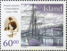 153274 MNH ISLANDIA 2004 CENTENARIO DEL HOSPITAL FRANCES - Colecciones & Series